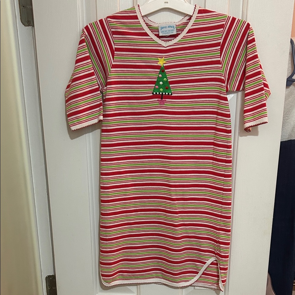 Patsy Aiken Chez Ami Holiday Pajama Nightgown Sz 6